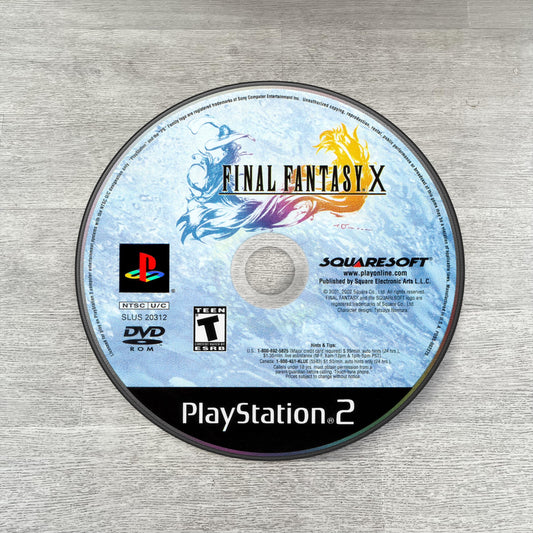 Final Fantasy X Disc Rug - PS2 Video Game Carpet - Fantasy RPG Decor - Gamer Room Mat - Retro Game Fan Art - Final Fantasy X Carpet