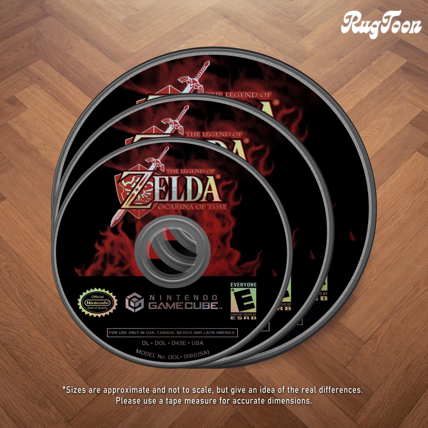 Tapis Disque Zelda Ocarina of Time – GameCube Nintendo
