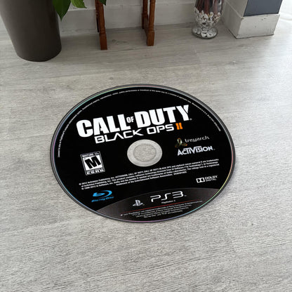 Call of Duty BO2 Disc Rug – PS3 & Xbox 360 Retro Game Decor
