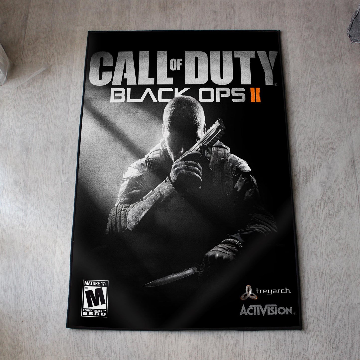 Call of Duty Black Ops 2 Rug – BO2 Cover Art Decor