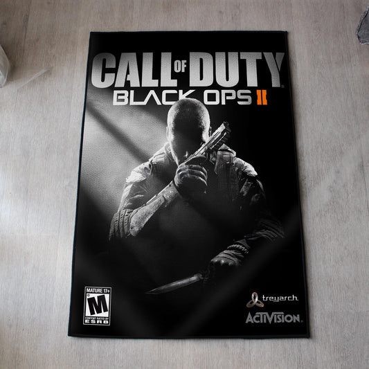 Call of Duty Black Ops 2 Rug – BO2 Cover Art Decor