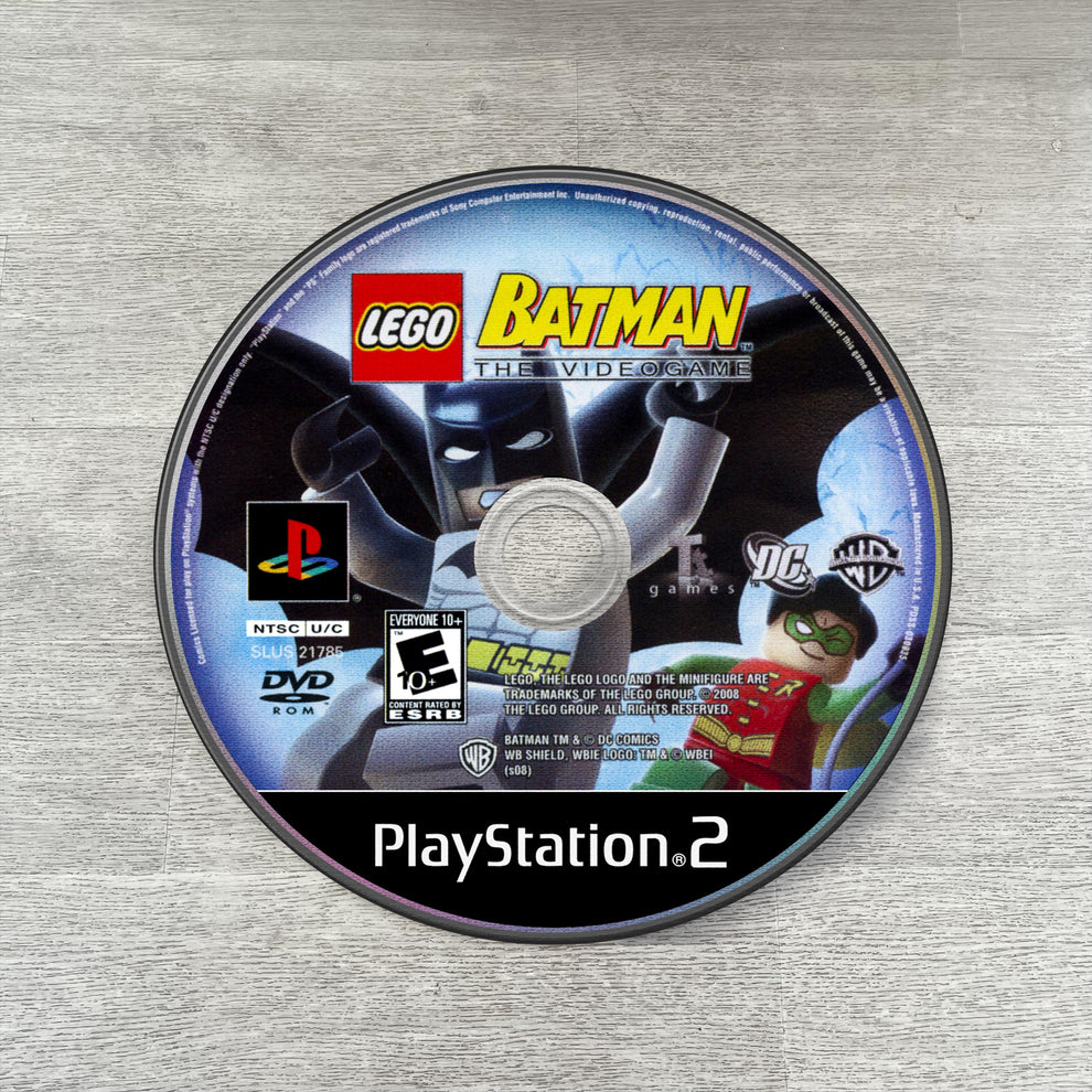Lego Batman Disc Rug – DC Comics PS2 Game Cover – RugToon