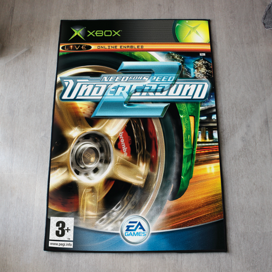 Tapis Need For Speed Underground 2 – Design Disque PS2