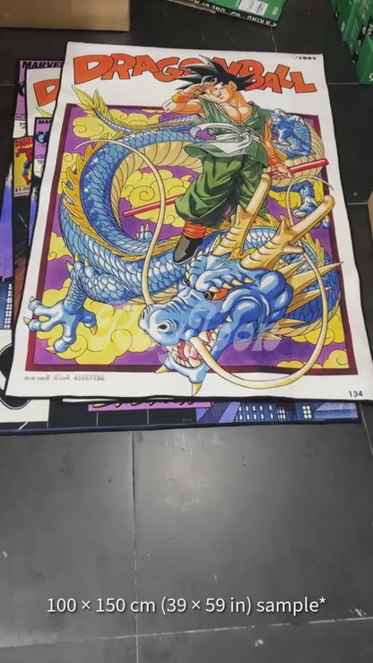 Tapis Dragon Ball – Design Manga Son Goku