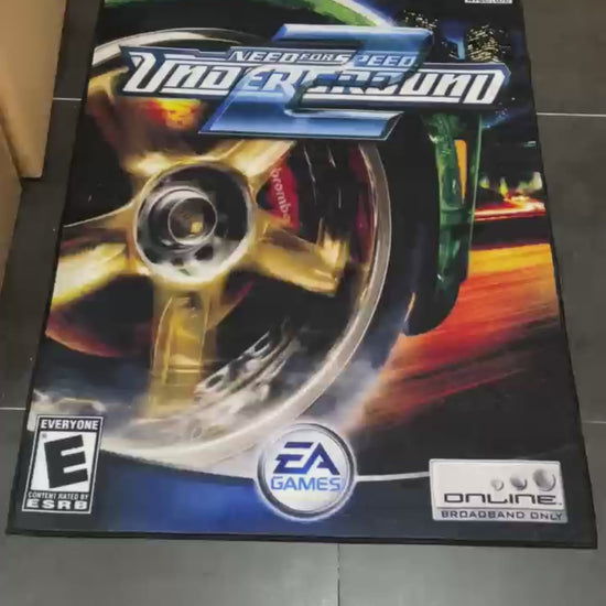 Need For Speed Underground 2 Rug – PS2 Racing Game Decor