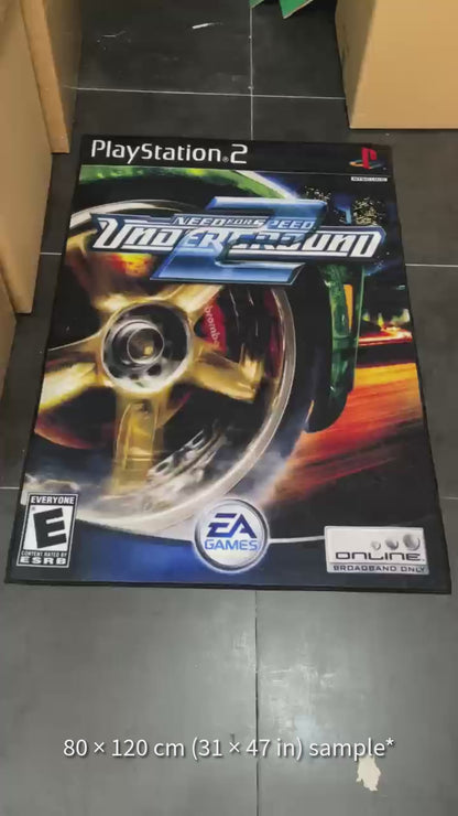 Need For Speed Underground 2 Rug – PS2 Racing Game Decor