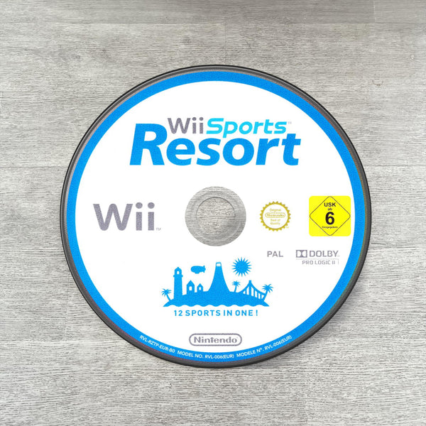 Wii Sports Resort disc rug inspired by Nintendo Wii design